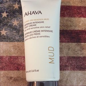 AHAVA dermud intensive foot cream unused